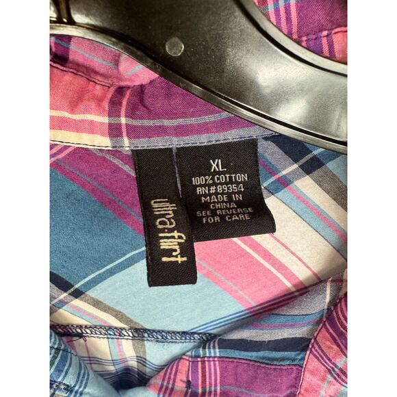 Ultra-Flirt Long Sleeve Button Up Shirt Women's Size XL - Picture 3 of 3